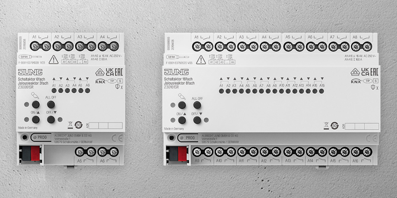 KNX Schalt- und Jalousieaktoren bei eltec24 GmbH in Hannover
