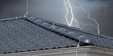 Äußerer Blitzschutz bei eltec24 GmbH in Hannover